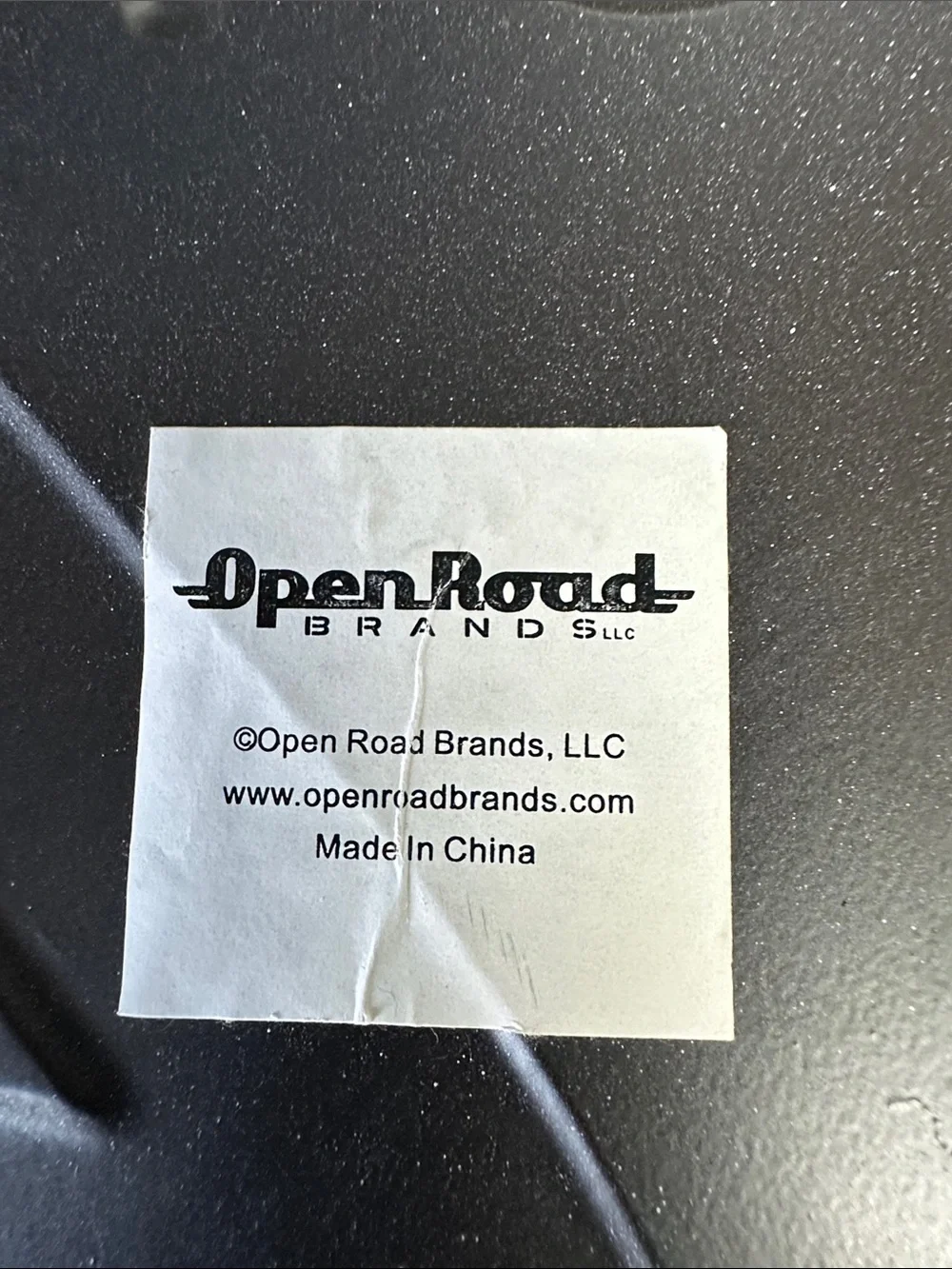 Open Road Brands Route 66 Metal Shield Wall Sign in Yellow and Black